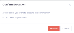 Confirm Execution Prompt